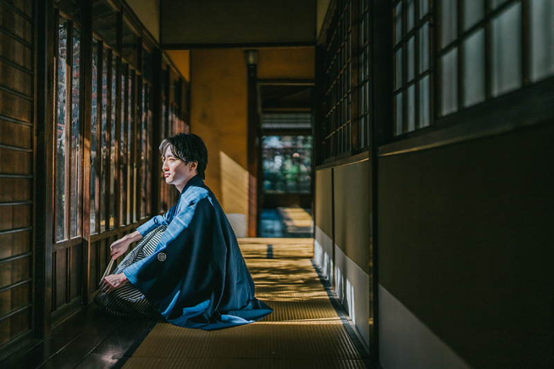 ご新郎様のソロショット