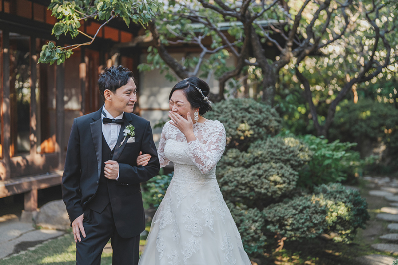 おふたりらしいお写真も