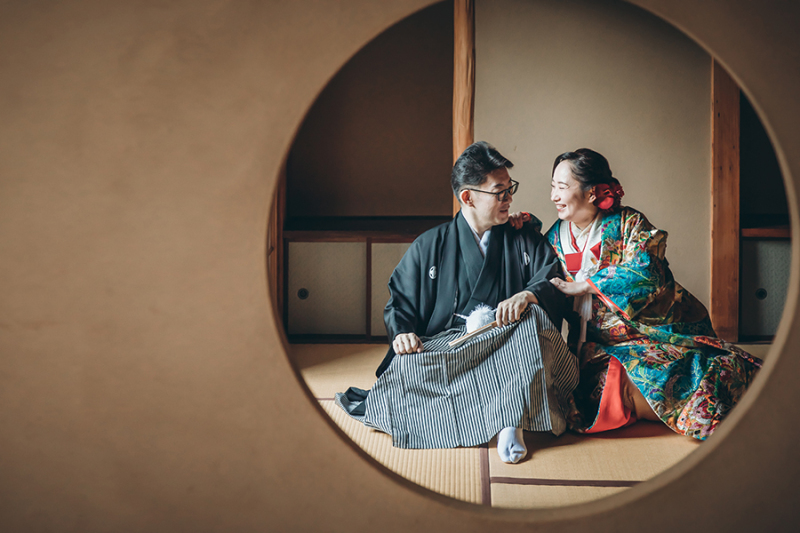 広々とした和室を活かして