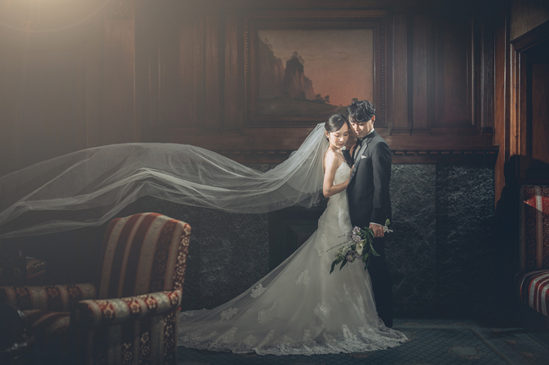 ベールショットも素敵♡