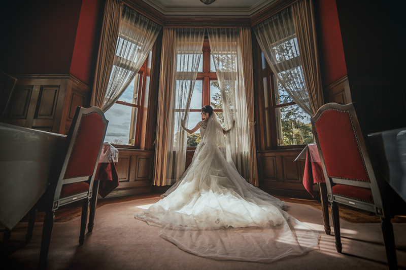 ドラマチックなお写真も