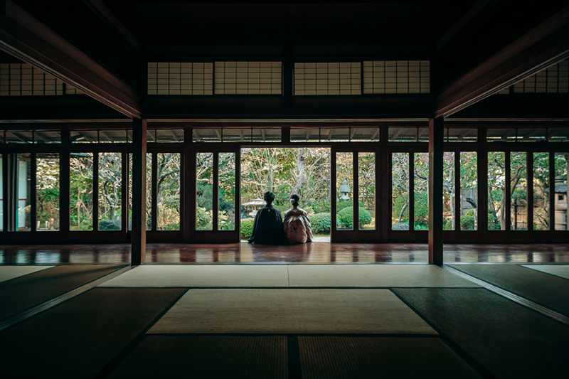 広々とした和室を活かして