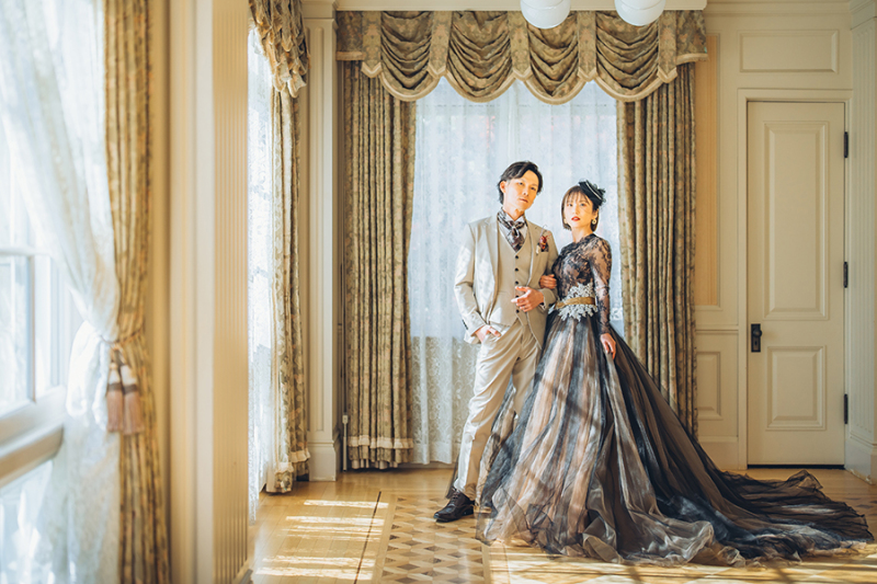 窓際で自然を活かして