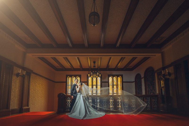 ベールショットも素敵♡