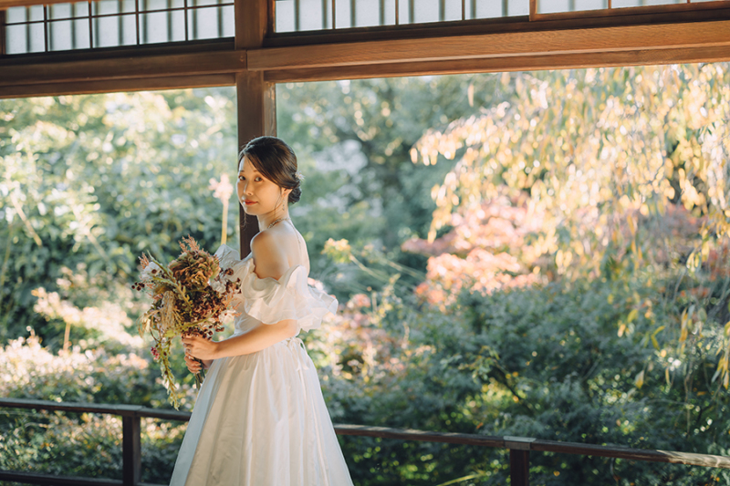 ご新婦様のソロショット