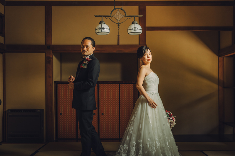 おふたりらしいお写真も