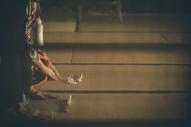 手元のショット