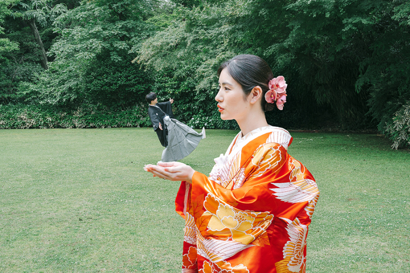おふたりらしいお写真も