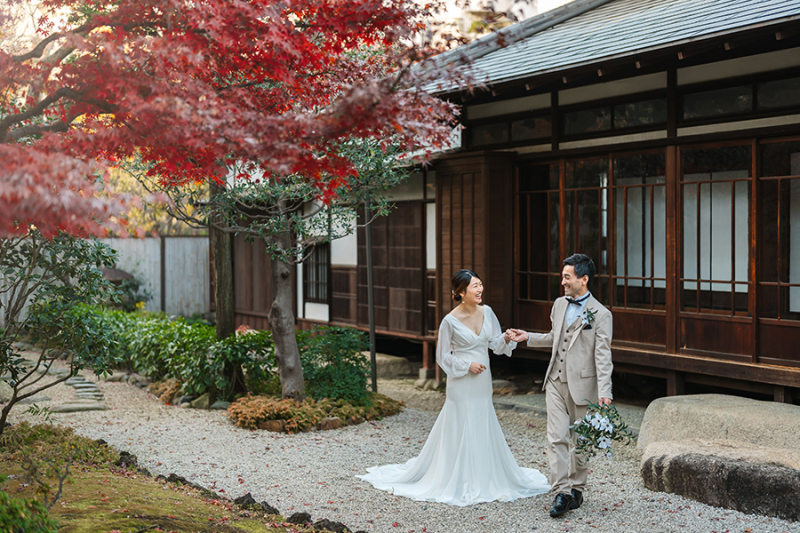 おふたりらしいお写真も