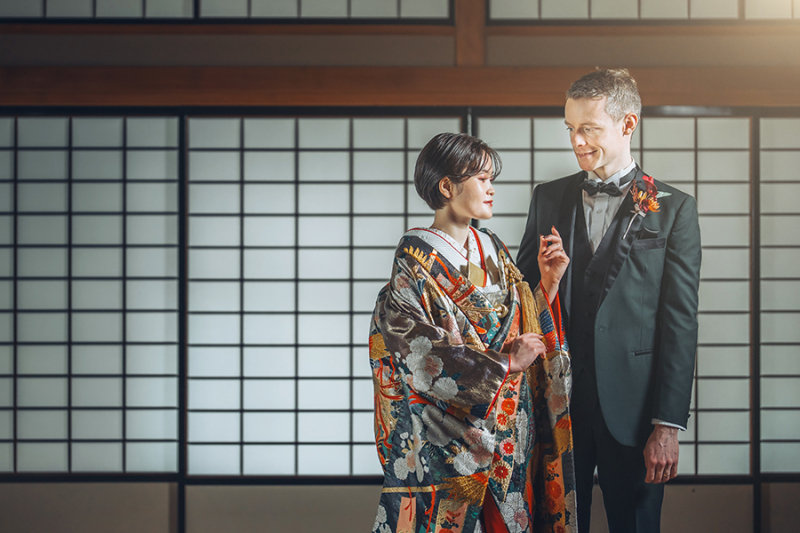 おふたりらしいお写真も