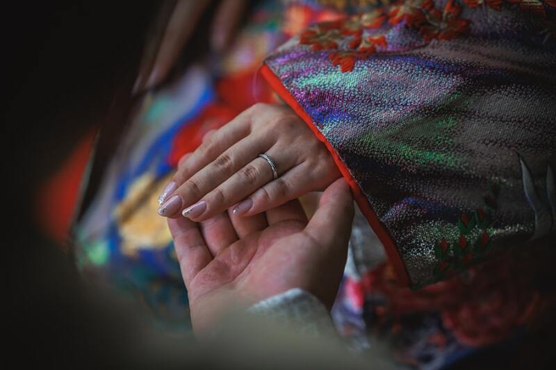 手元のショット