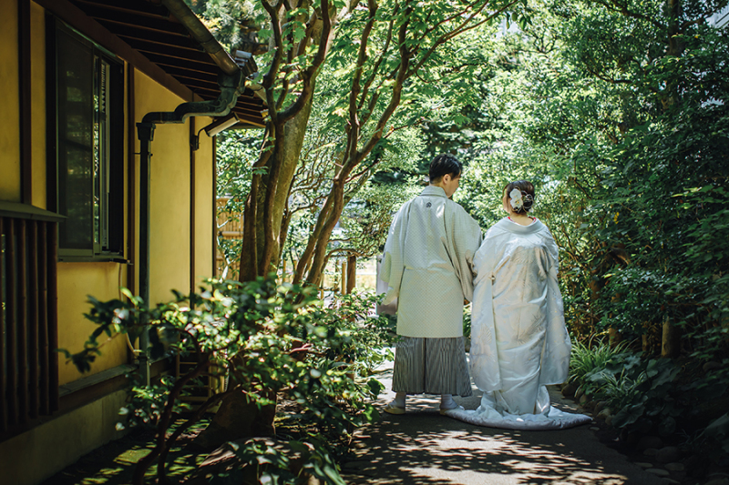 お庭の緑もたっぷり