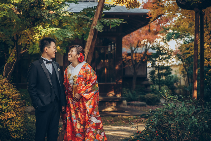 おふたりらしいお写真も