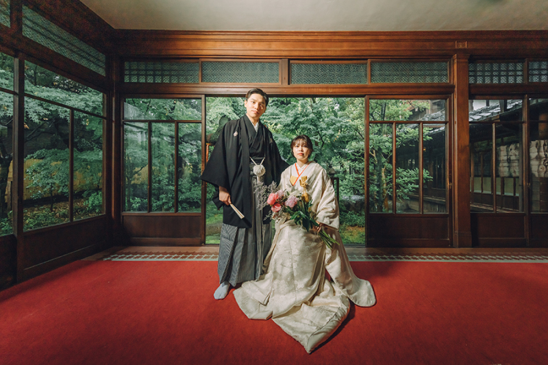 おふたりらしいお写真も