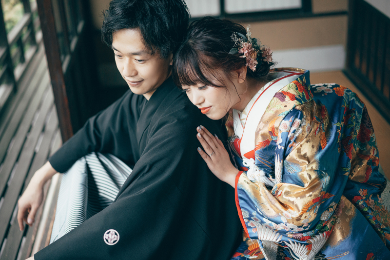 寄り添う姿も美しく