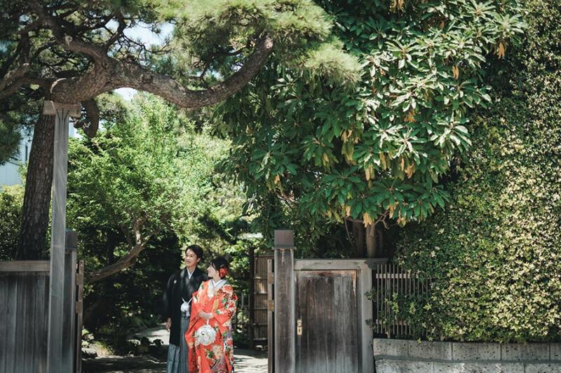 お庭の緑もたっぷり