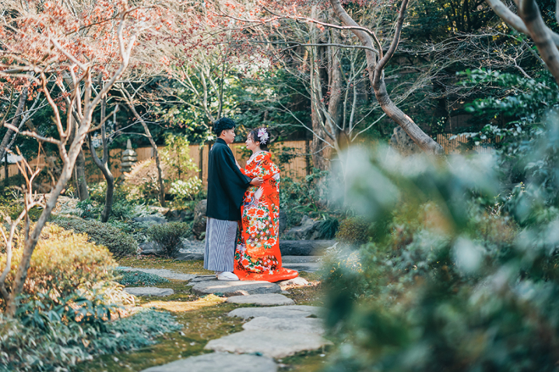 お庭の緑もたっぷり