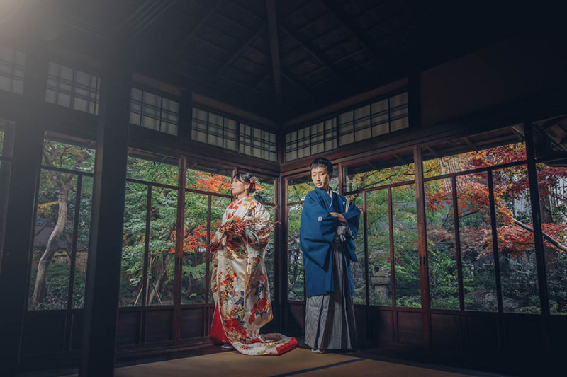 広々とした和室を活かして