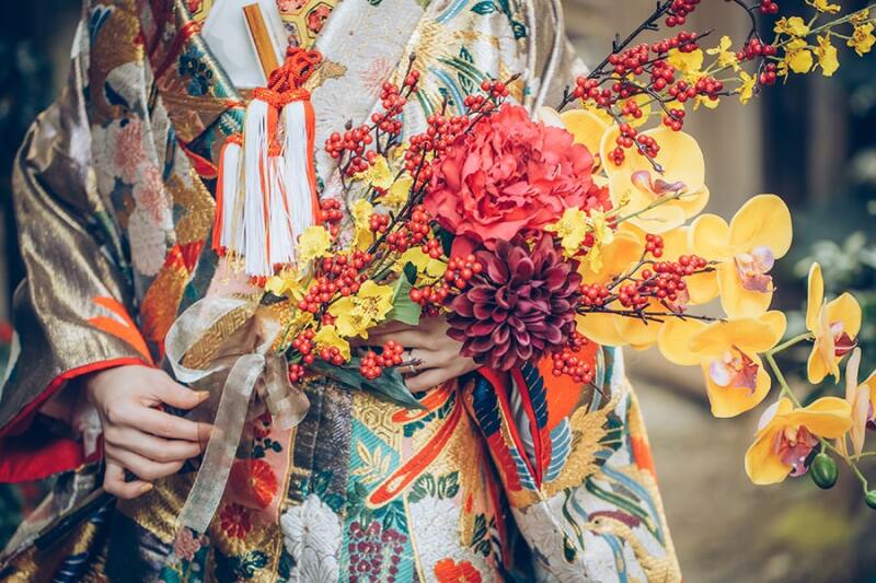 お持込みブーケ