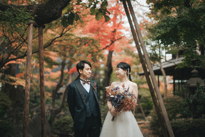 おふたりらしいお写真も