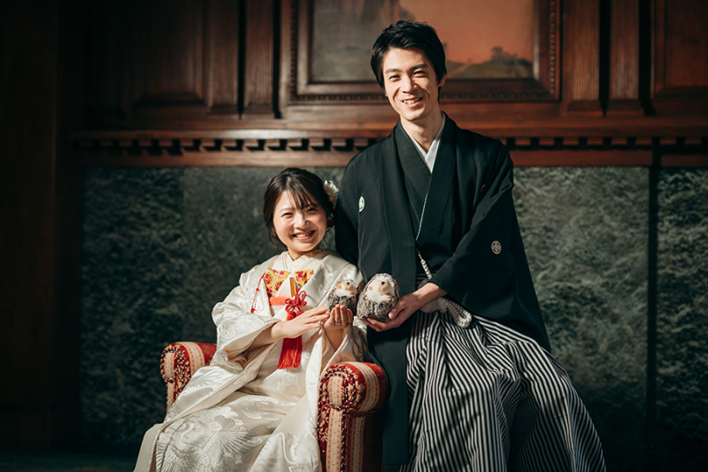 おふたりらしいお写真も