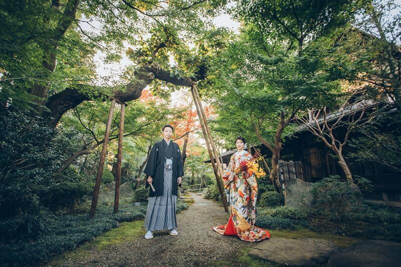 お庭の空間を活かして