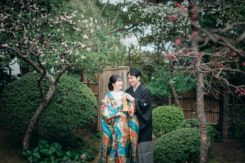 おふたりらしいお写真も