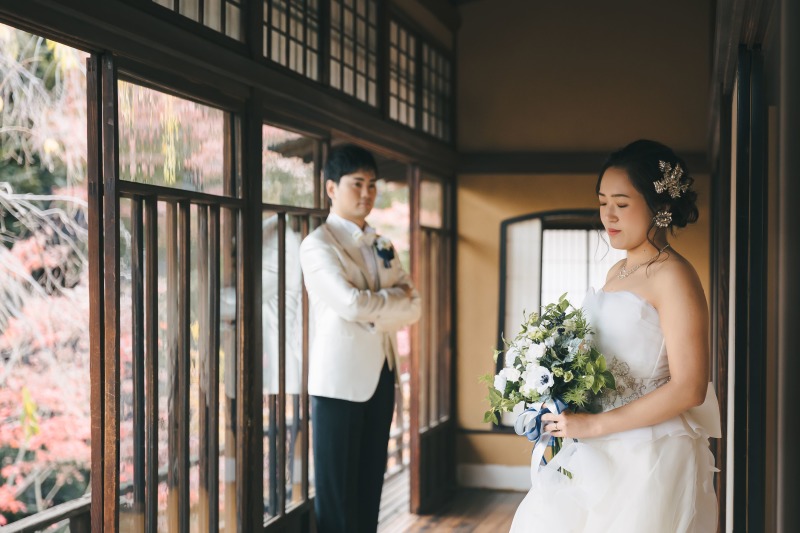 2着目はドレスでガラッと雰囲気を変えて!