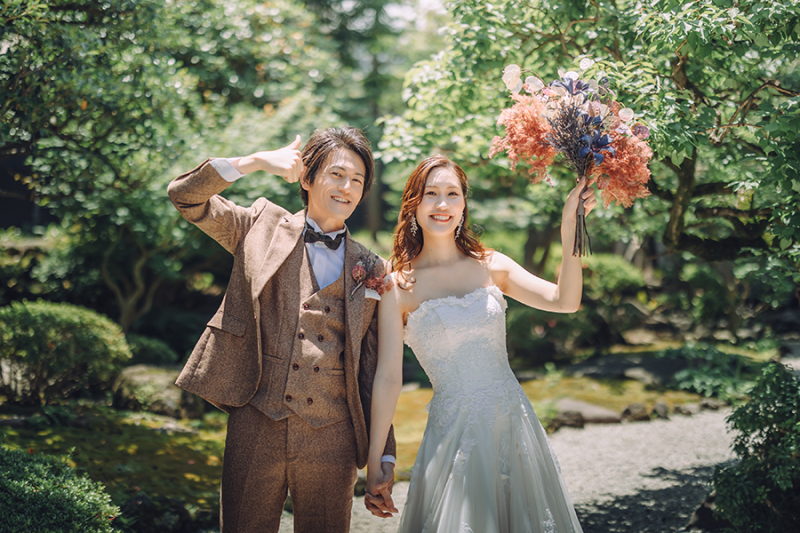 おふたりらしいお写真も