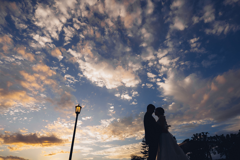 ドラマチックなお写真も