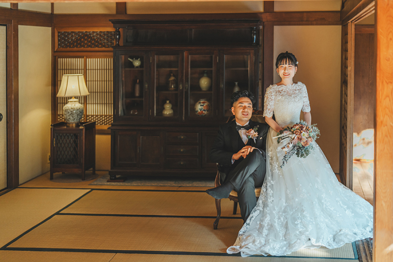 おふたりらしいお写真も