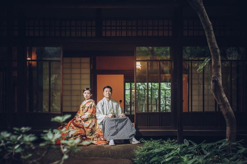 縁側でのお写真