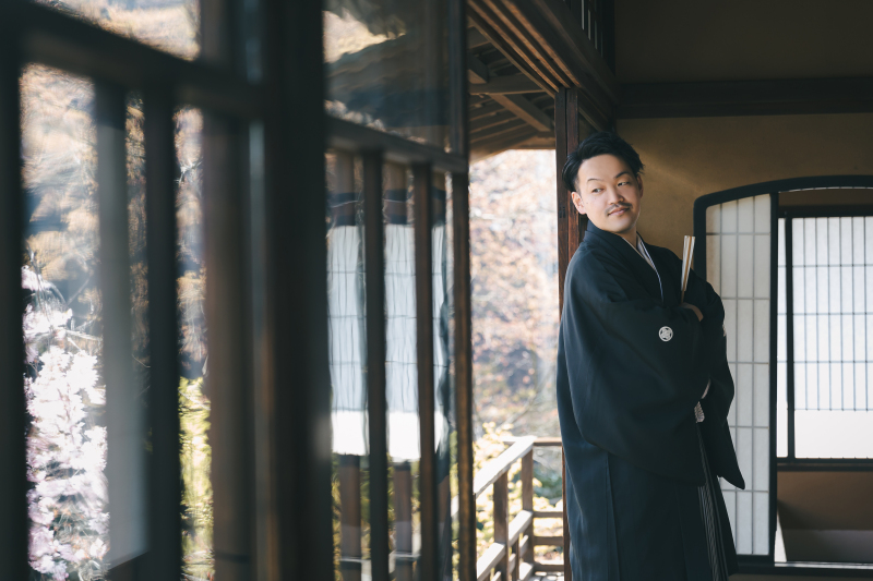 13:25 続いてご新郎様ソロショット