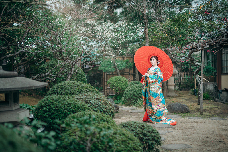 ご新婦様のソロショット