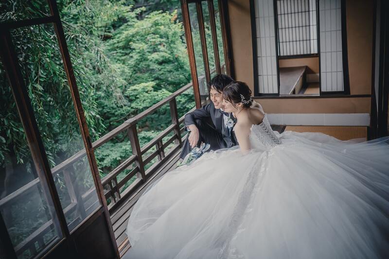 2着目はドレスで