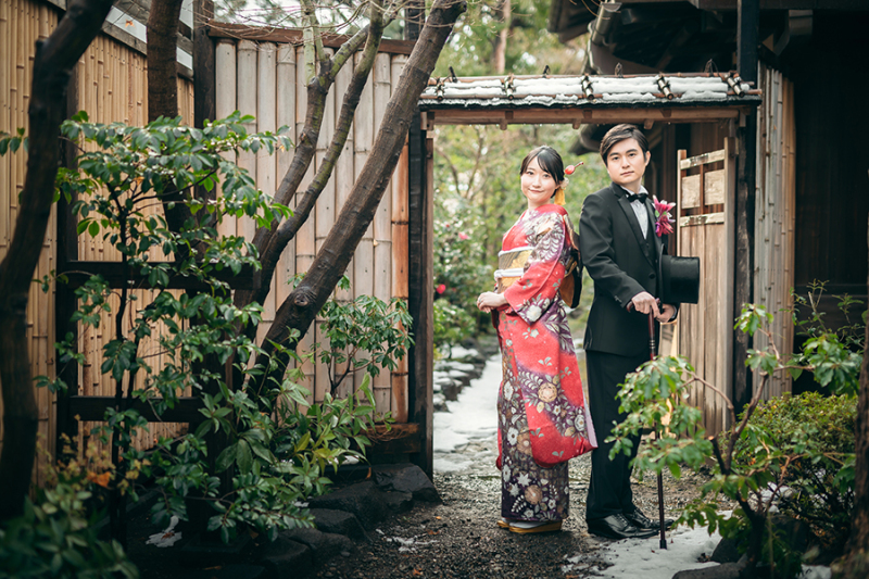 お庭の自然もたっぷり