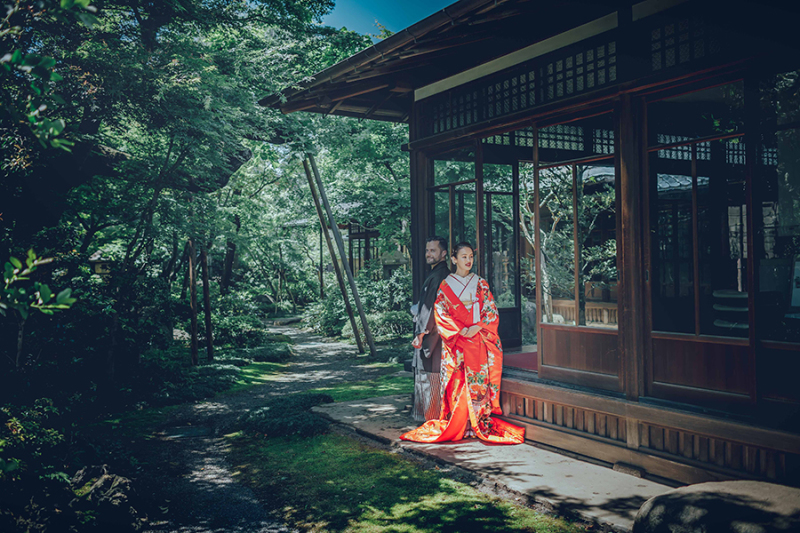 お庭の緑もたっぷり