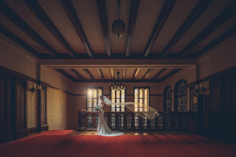 ベールショットも素敵♡