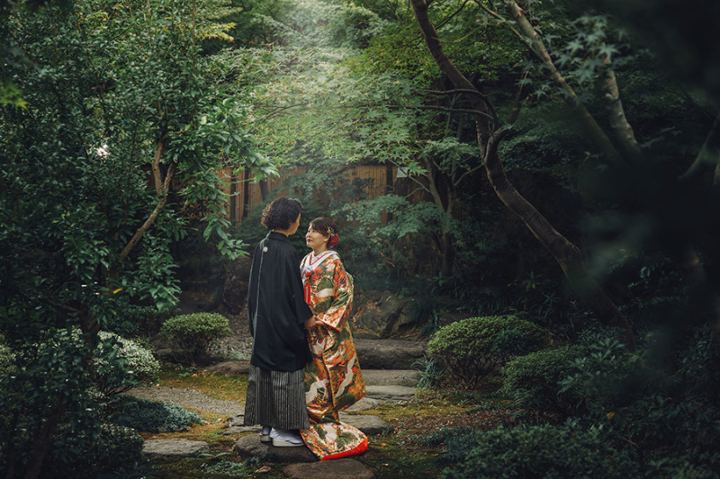 お庭の緑もたっぷり