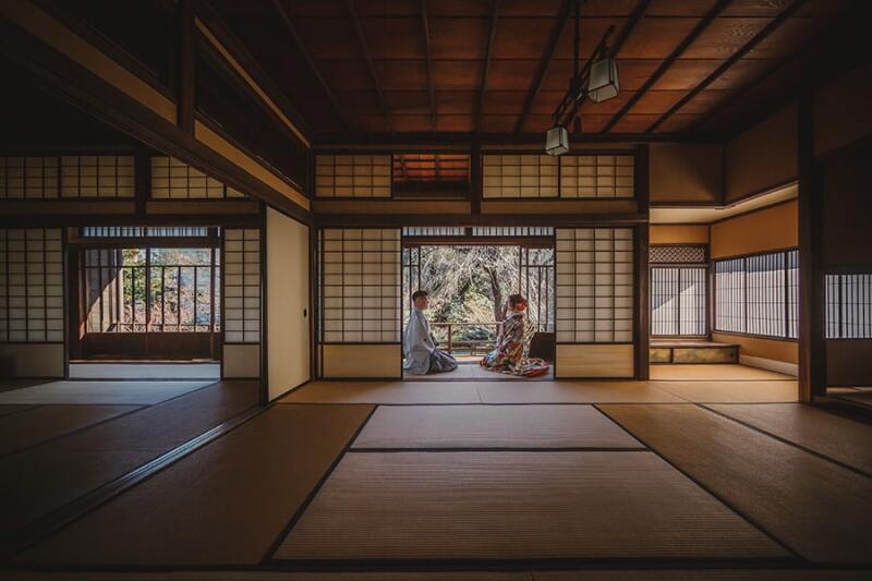 お部屋を贅沢に使って