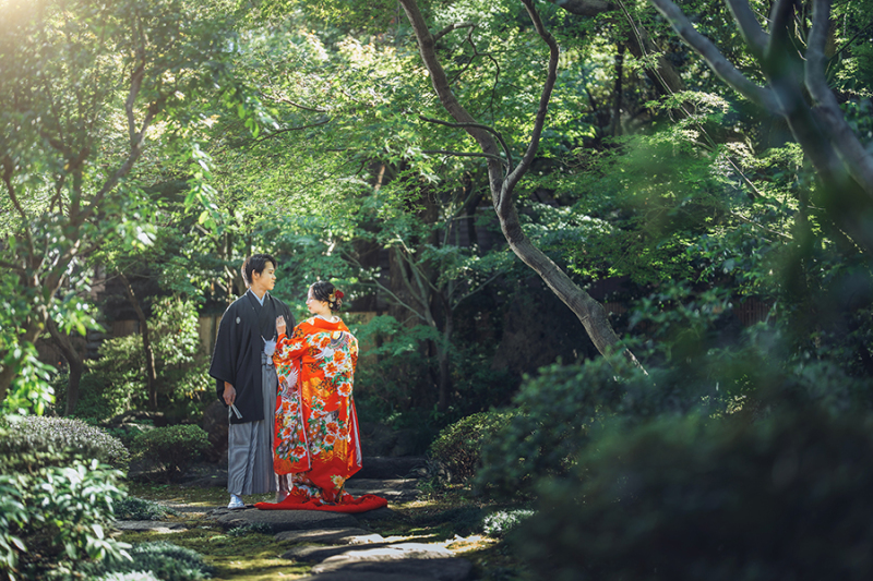 お庭の緑もたっぷり