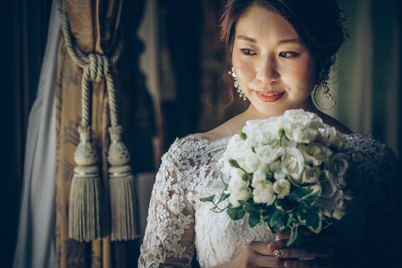 ご新婦様のソロショット