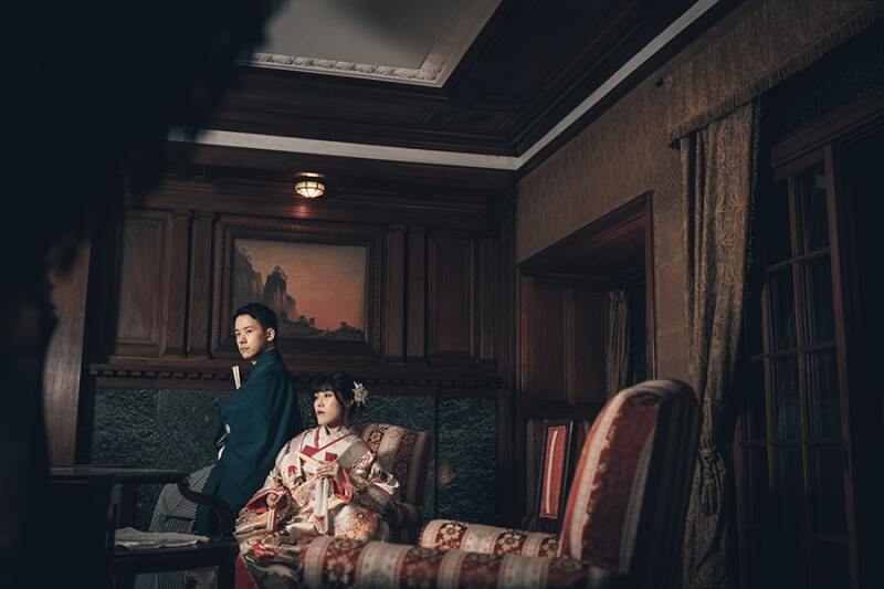 洋室を使ってモダンな雰囲気で