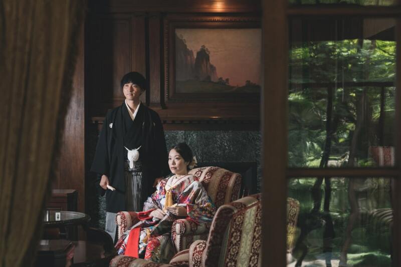 11:20 洋室で大正ロマン風に