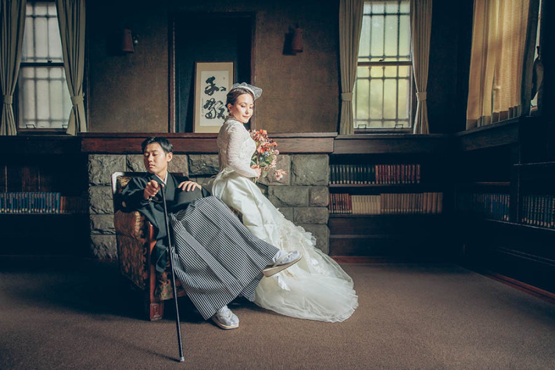 おふたりらしいお写真も