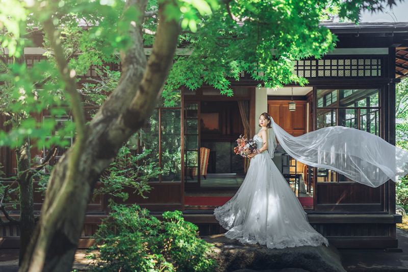 ベールショットも素敵♡