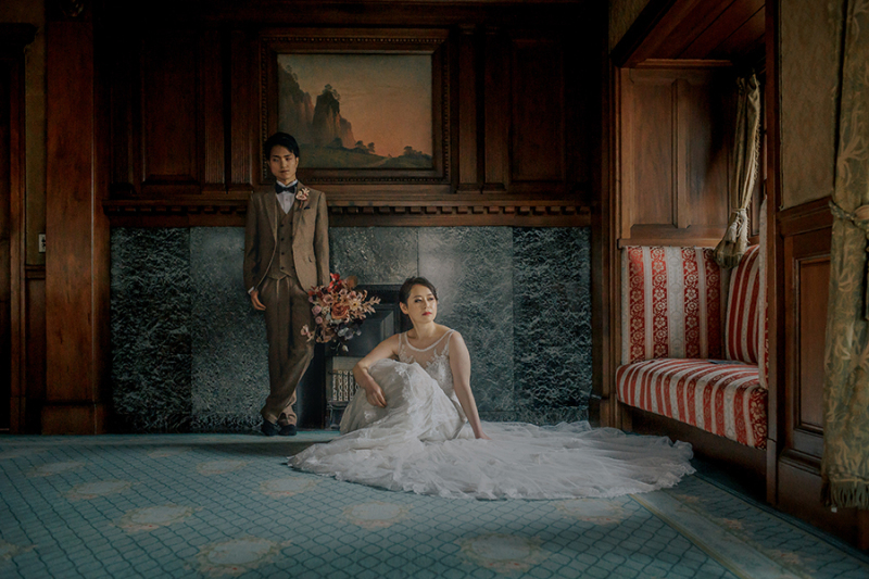 窓際で自然を活かして