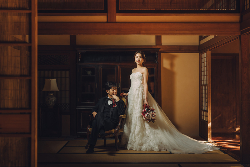 ドラマチックなお写真も