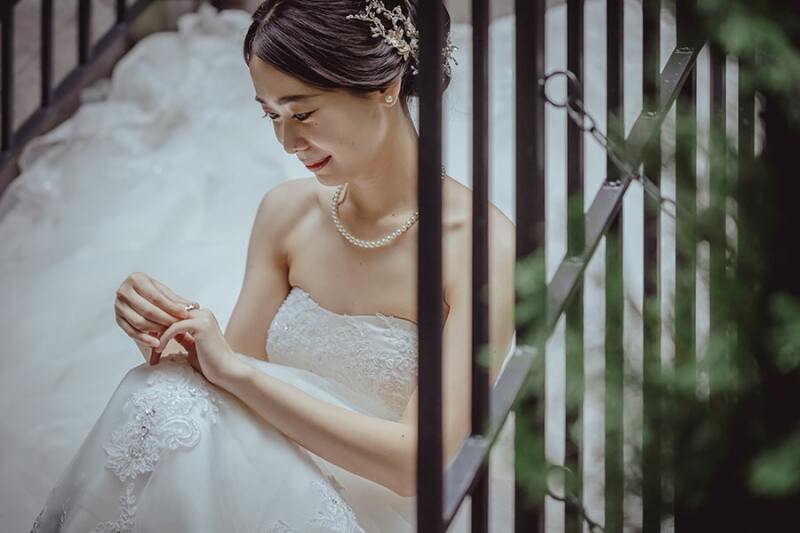ご新婦様のソロショット