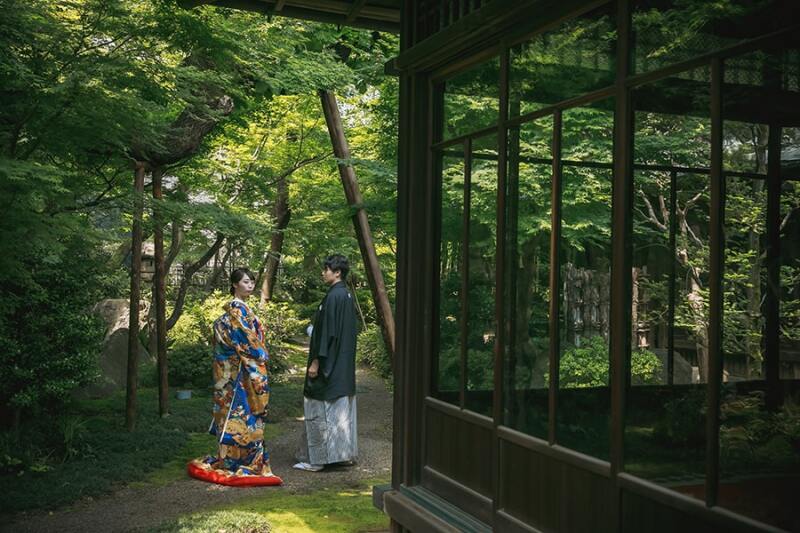 おふたりで並んで